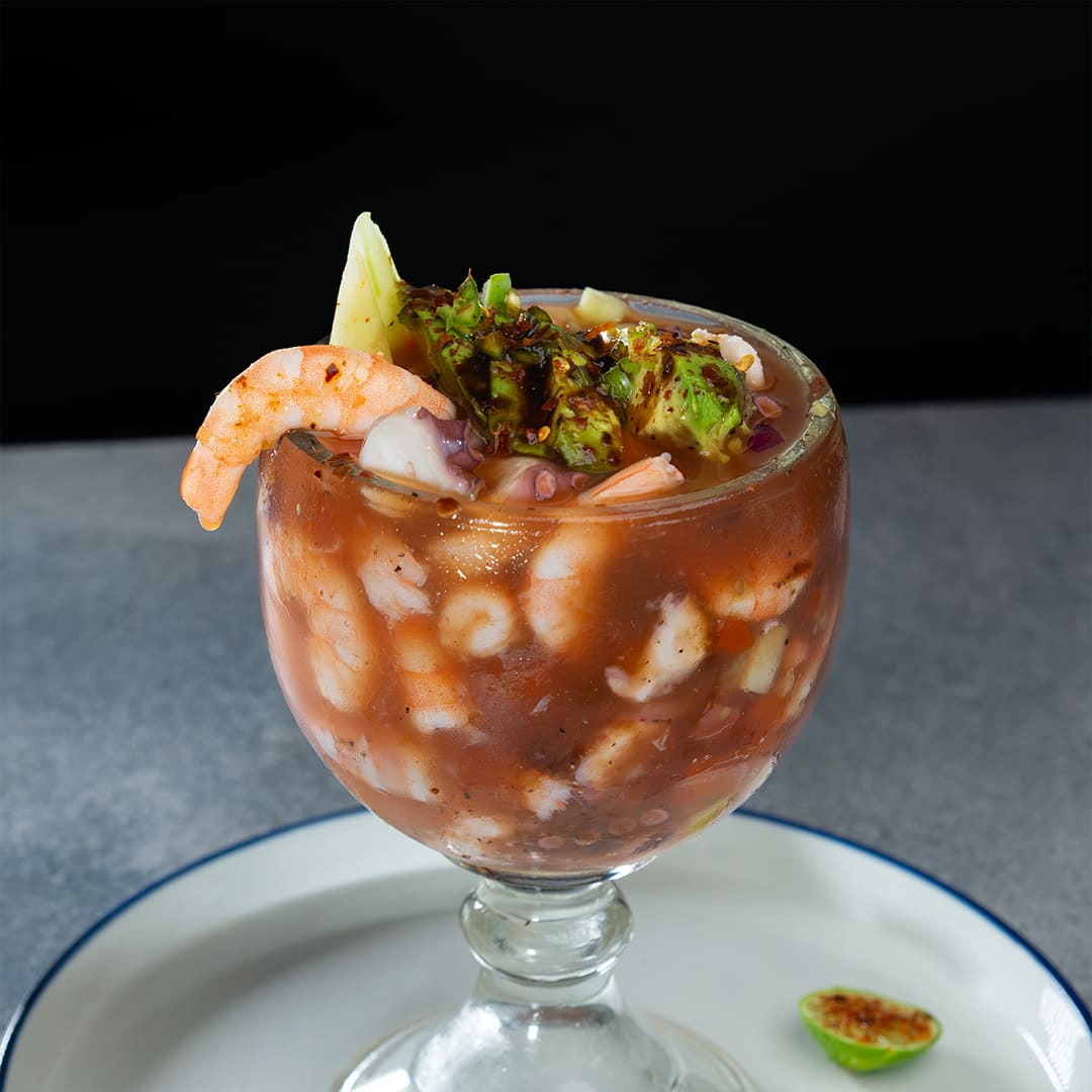 Coctel de Camarón y Pulpo